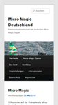 Mobile Screenshot of micromagic-rc-segeln.de
